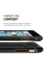 SGP Rugged Armor for iPhone 5C Case Slim & Soft TPU Drop Resistance Phone Cases-Black